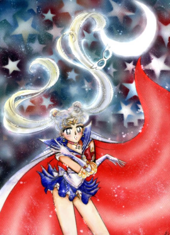 Marco Albiero, ilustrador oficial de Sailor Moon en la época actual Sm-001